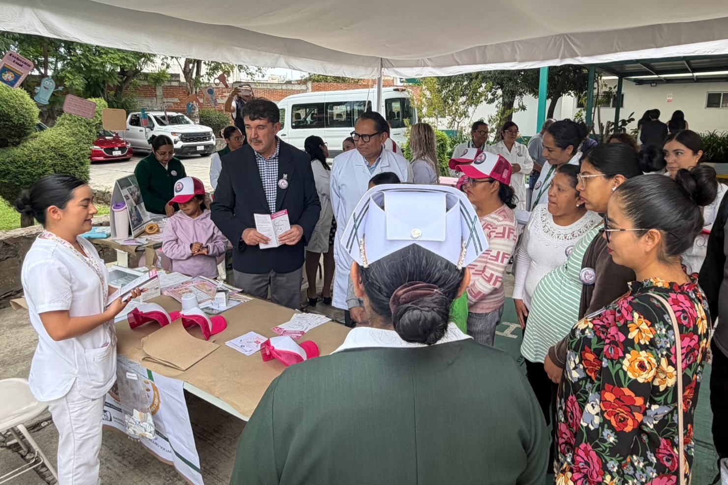 Conmemora IMSS Tlaxcala Semana Mundial de la Lactancia Materna en Teolocholco